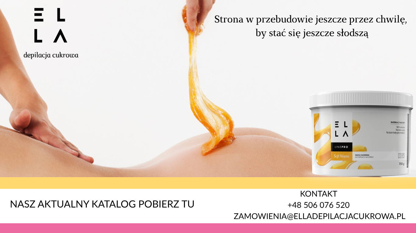 strona w przebudowie jeszcze przez chwilę, by stać się jeszcze słodszą